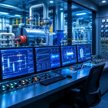 Industrial thermal control room